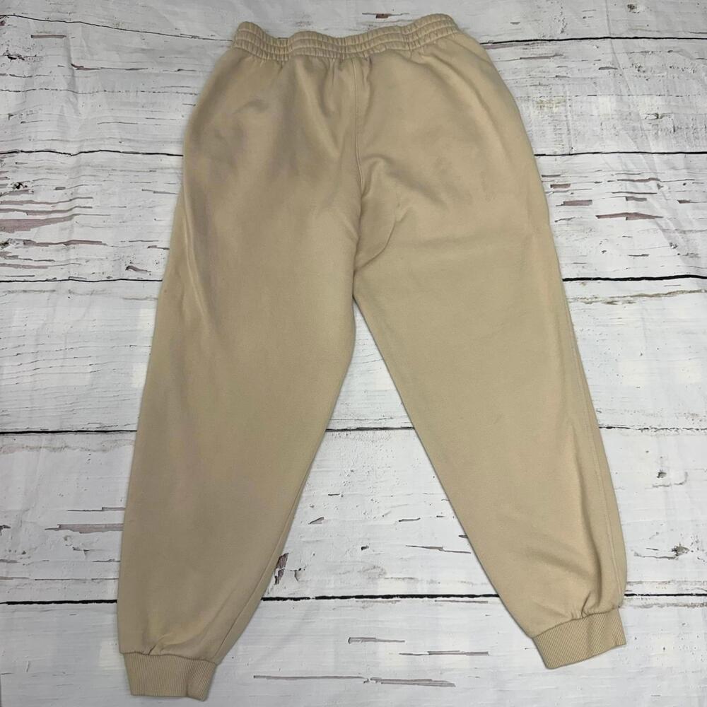 Nike‎ Jogger Sweatpants Fleece Lined Cotton Blend Tan XL Streetwear - Picture 2 of 9
